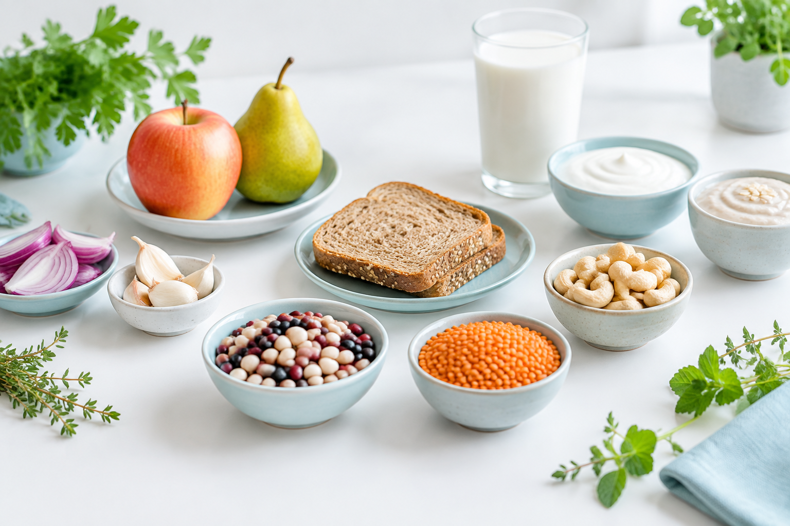 Small portions of high-FODMAP foods and lactose-containing dairy for trigger testing