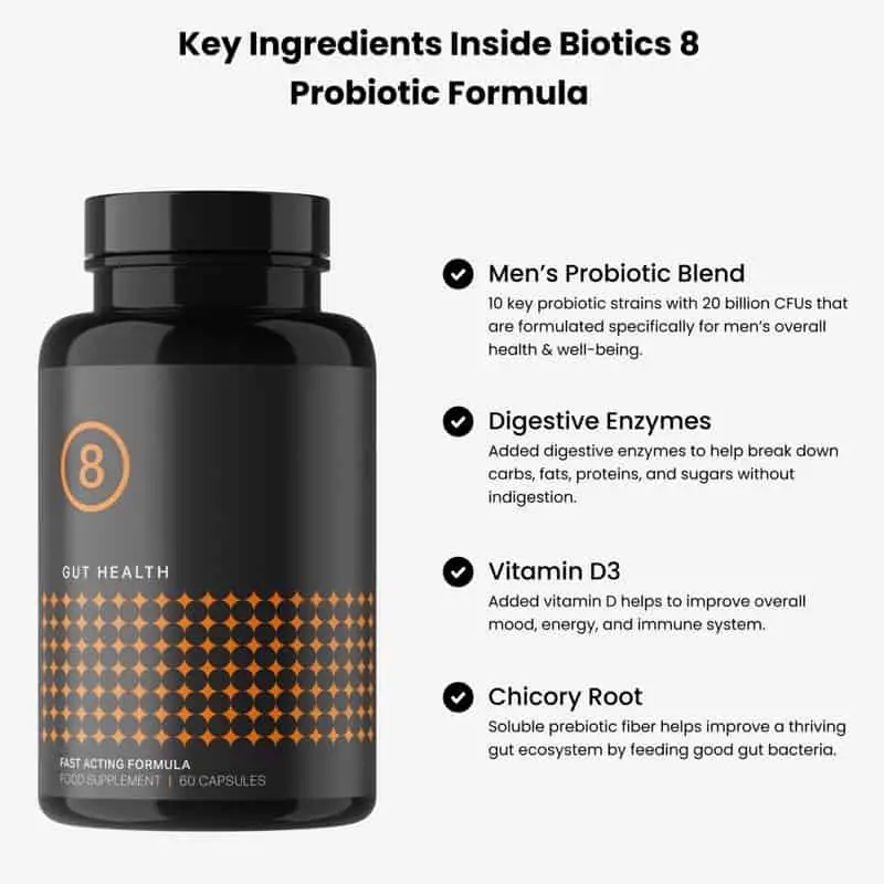 Bauer Nutrition Biotic8 Probiotics