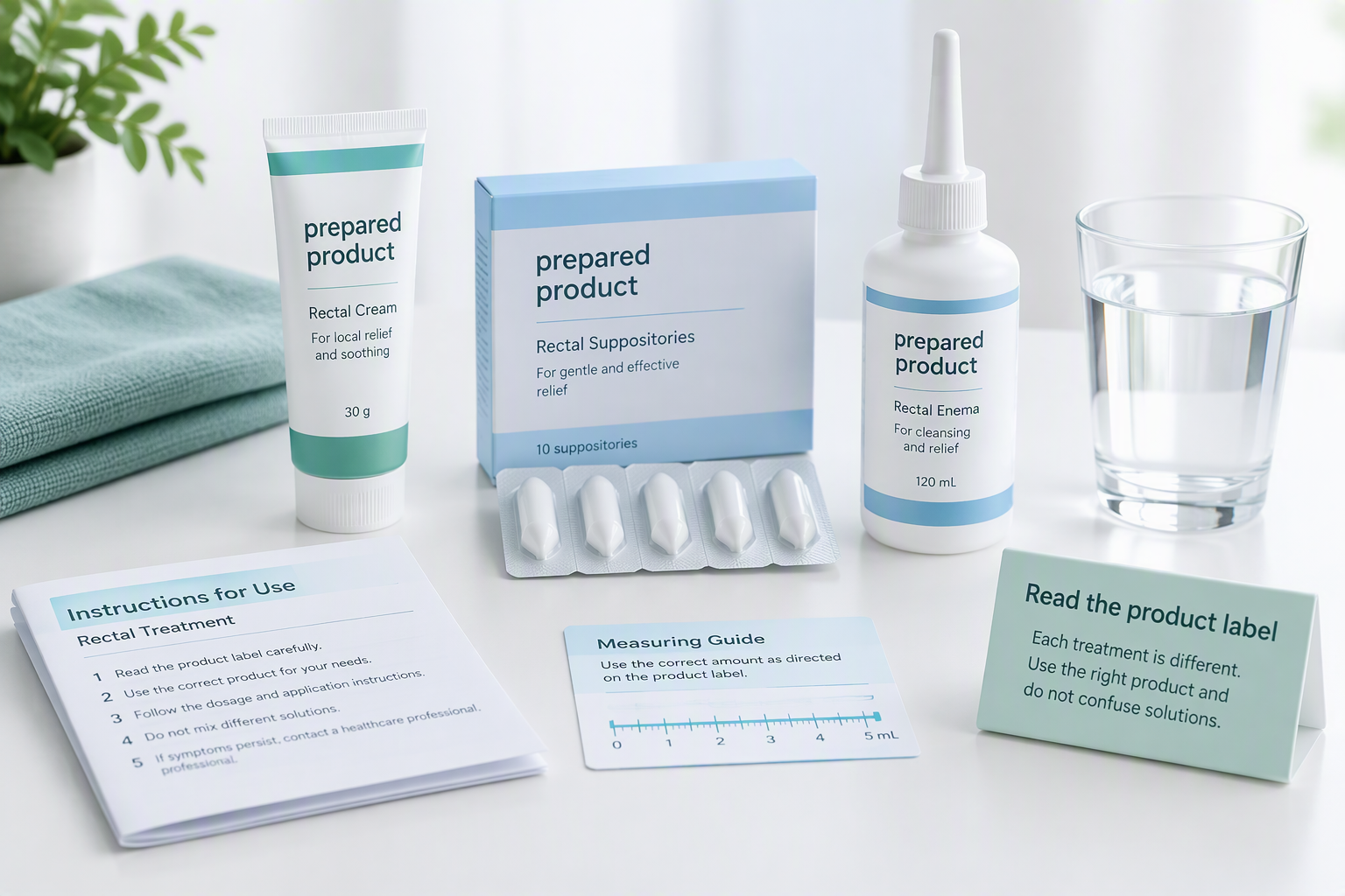 Prepared enema solutions and label directions for safe constipation treatment