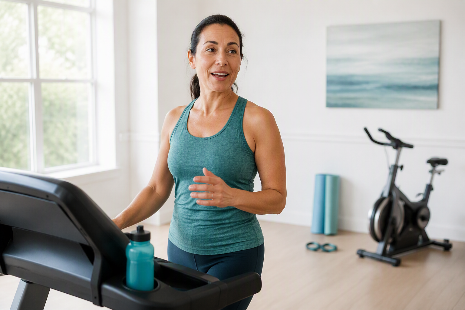 IBS-friendly exercise options at a comfortable, conversational intensity