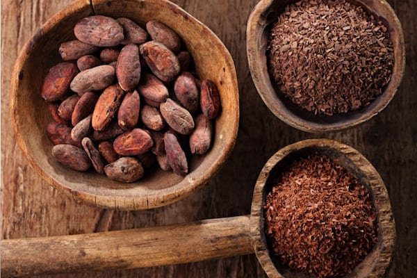 Cocoa Beans and Powder