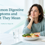 Common digestive symptoms and what they may mean, illustrated for My Good Gut