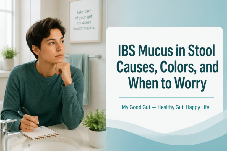 Cover image: IBS mucus in stool causes, colors, and when to worry article cover