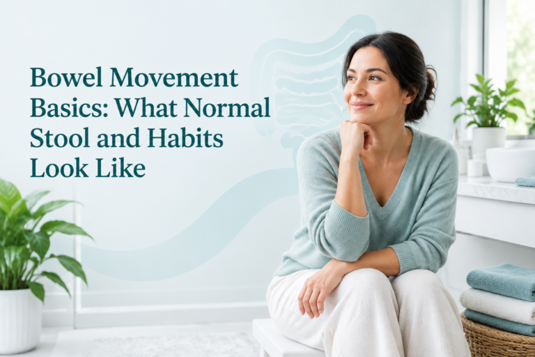 Bowel movement basics and normal stool habits for digestive health