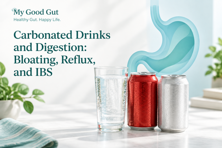 Carbonated drinks and digestion: sparkling water, soda, bloating, reflux, and IBS