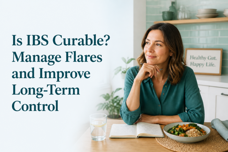 Is IBS curable? Adult tracking symptoms and managing IBS flares for long-term control