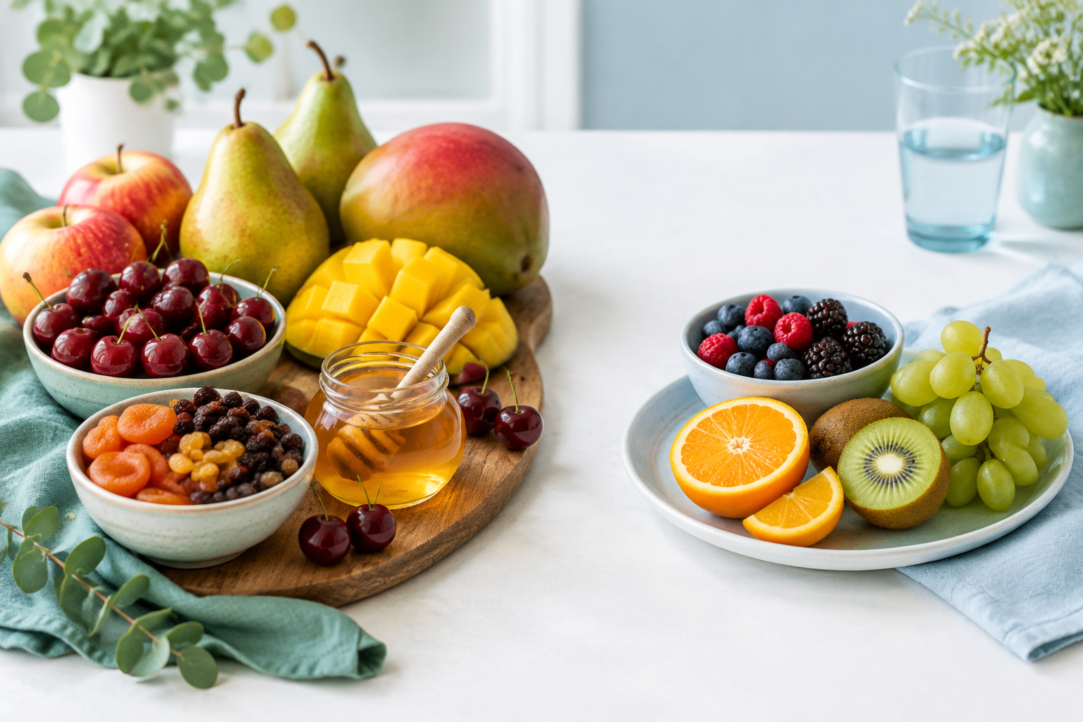 High-excess-fructose foods compared with fruit choices for finding fructose tolerance
