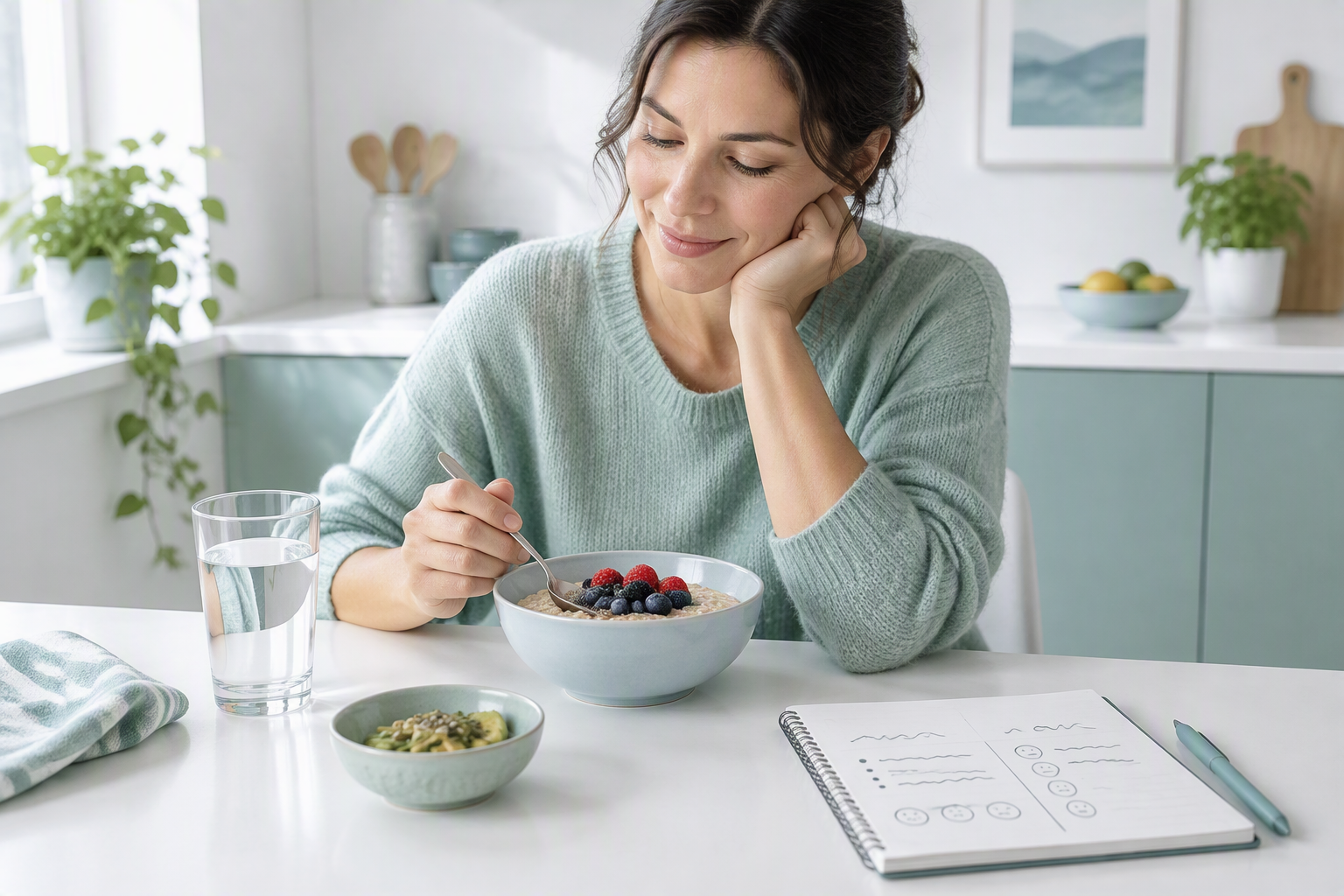 Gradual fiber changes and symptom tracking for sensitive digestion and IBS