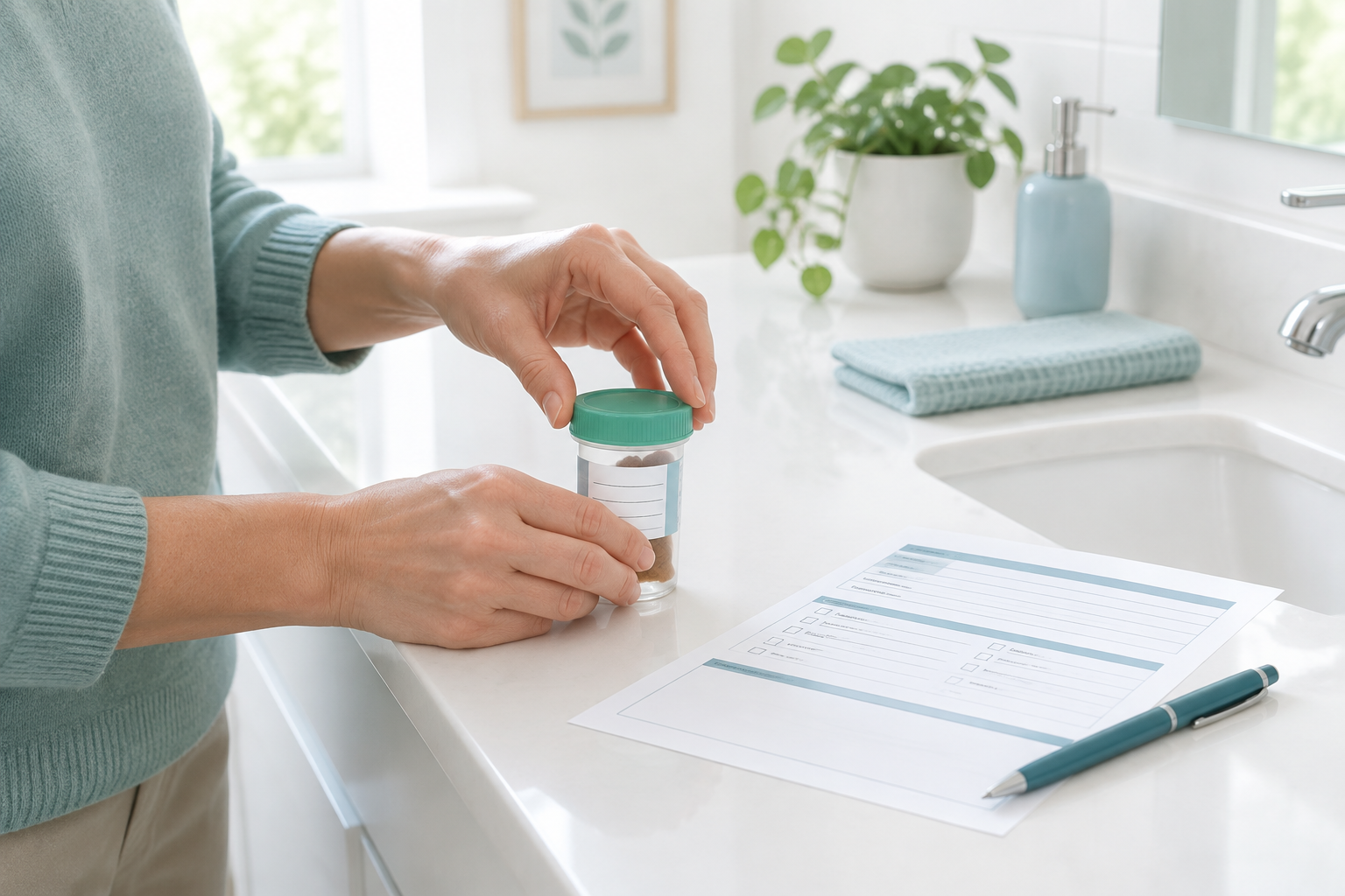 Fecal elastase stool test used to help diagnose exocrine pancreatic insufficiency
