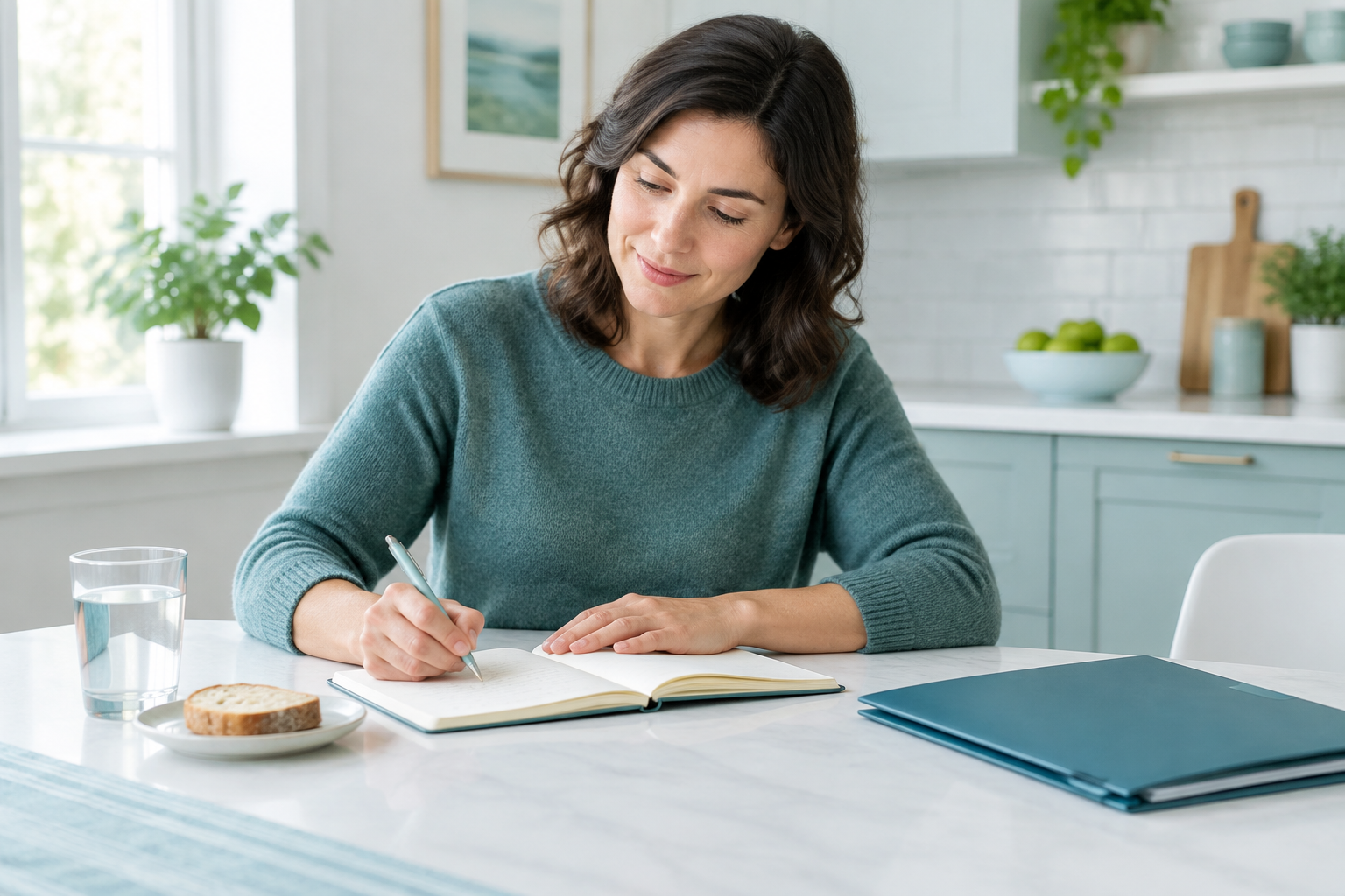 Symptom journal and bread before celiac disease testing