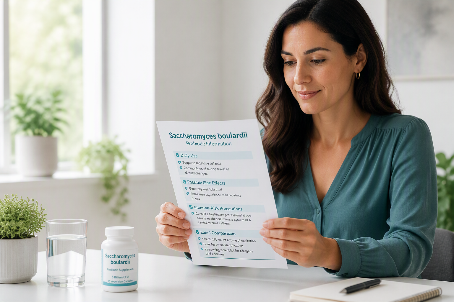 Saccharomyces boulardii FAQ about daily use, side effects, and safety
