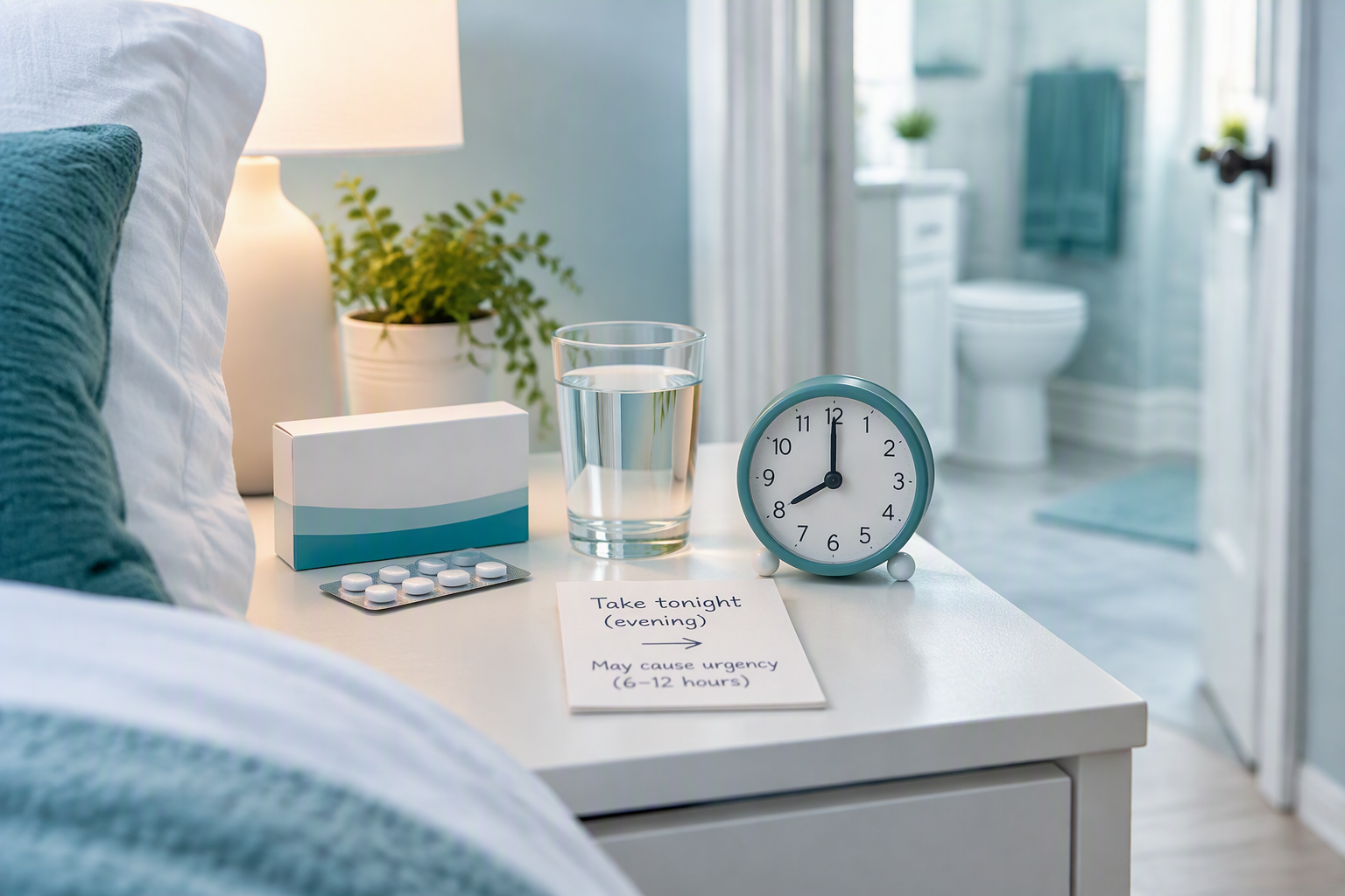 Stimulant laxative timing, urgency, cramping, and short-term constipation use