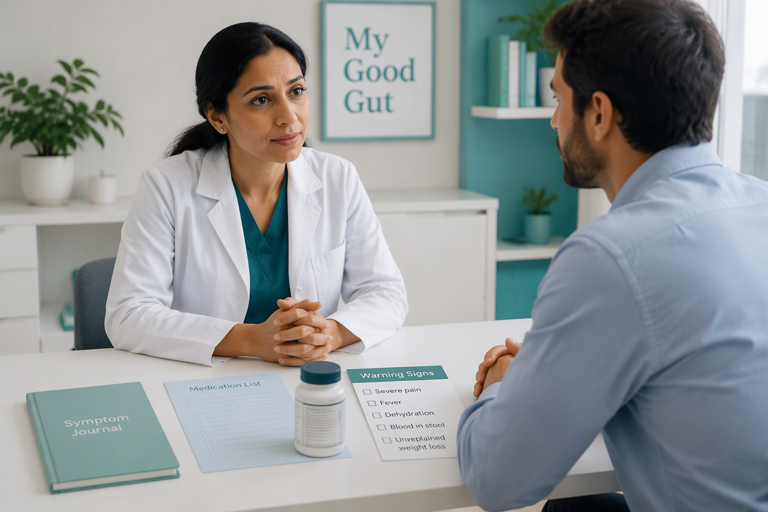 When to seek medical care before taking probiotic supplements