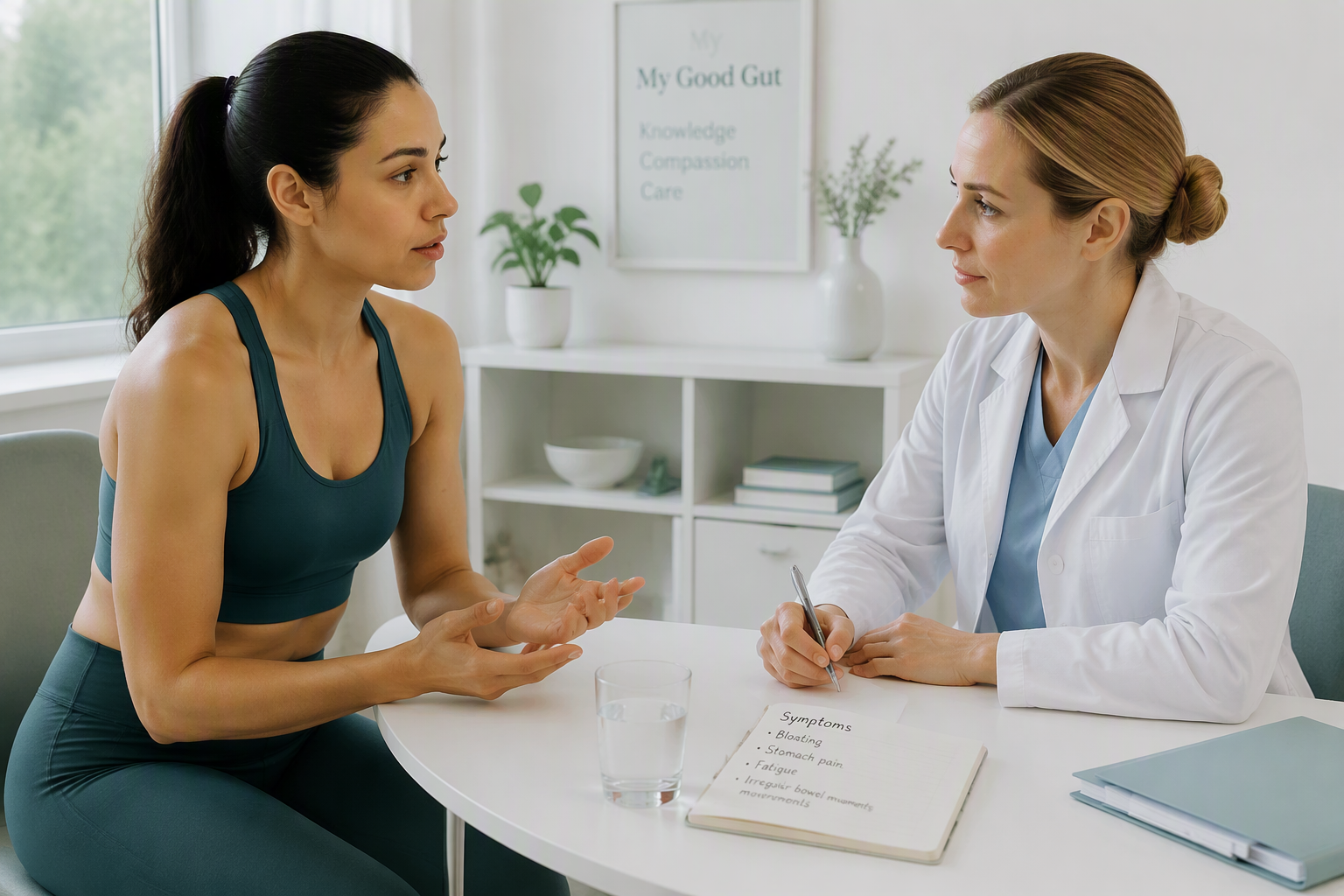 Adult seeking medical advice after concerning IBS exercise symptoms