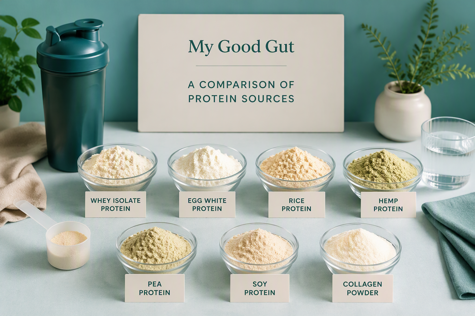 Comparison of low FODMAP protein sources for IBS and protein goals