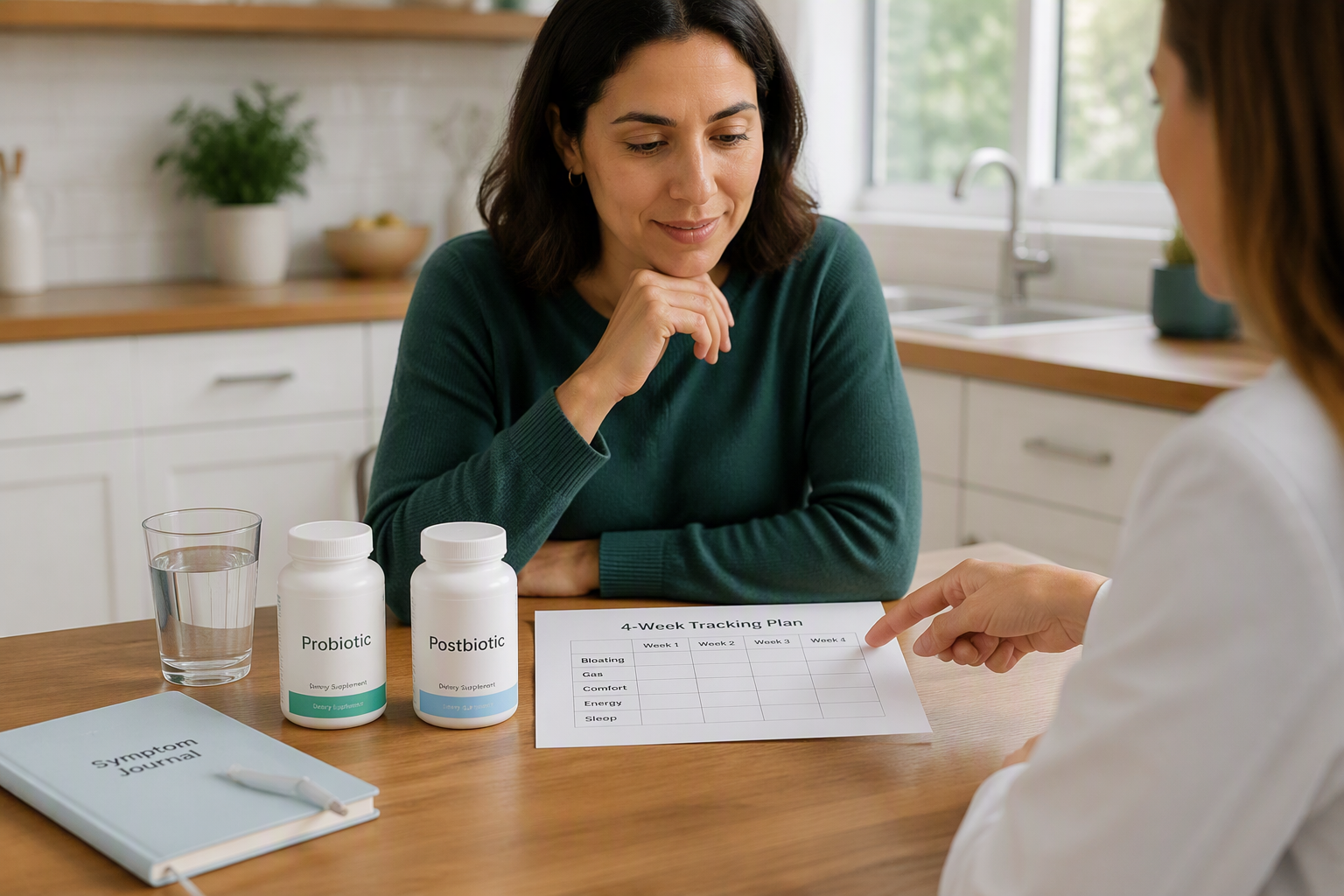 Choosing between a strain-specific probiotic and defined postbiotic for IBS